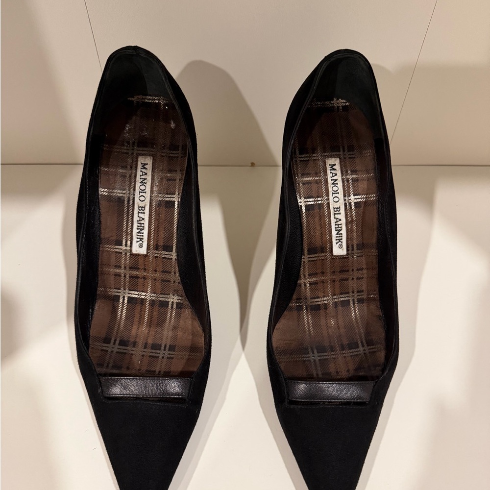 Manolo Blahnik Black Heels